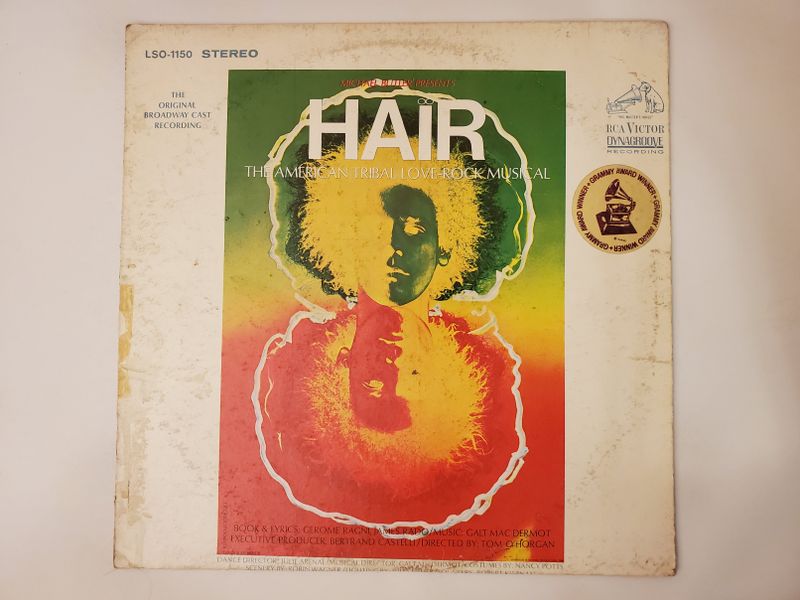 Original Broadway Cast Hair: The American Tribal Love Rock Musical (Original Broadway Cast Recording) vinyl record